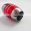 GS-8015 High quality aluminum promotional keychain torches 6 led flashlight