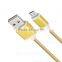Aluminum Shell Micro USB 2.0 Cable for smartphone