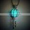 Glow Pendant Necklace Glow in the Dark Jewelry Gift DIY Jewelry