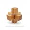 Wooden IQ Intelligent Puzzle Magic Puzzle Kongming Lock Brain Teaser Model Number GAD1068