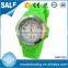 Wholesale unisex silicone water resistant quartz watch japan movement