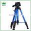 Colorful portable camera tripod for travel,Aluminium portable camera tripod lightweight