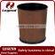 Faux leather single layers trash can manufacturer