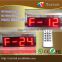 7segment DIP brightness adjustable 5'' Red LED digital timing clock or countdown timer