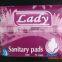 Fujian manufacturer disposable cheap cotton anion sanitary pads for women use