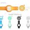 Fluorescence Silica gel wrist strip comfortable to wear watch bluetooth thermometer for baby use whole day support smart phone