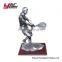 Personalized resin Tennis Figurine Trophy Awards