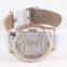 Crocodile leather band lady watch with good price