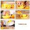 2015 Wholesale Novelty Non-toxic Hot Selling Lemon Squeezer With Silicone Handles