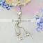 fashion sexy ladies body jewelry long chains belly button rings belly chain with zircon