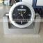 Customized Dial Swivel Desk Clock With Alarm