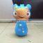 16 inch height custom inflatable cartoon punching bag for baby
