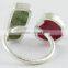 Rough !! Prehnite & Ruby !! 925 Sterling Silver Gold Plated Ring, Rough Stone Silver Jewelry, Silver Jewelry