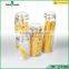 Wholesale glass jars food storage container with flip top cap