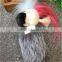 Custom design hot sale Karl keychain high quality fox fur keychain