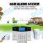 GSM Module remote control Burglarproof Alarm System with Iphone and Andriod Apps