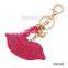 2016 IN STOCK colorful best selling women beaded crystal Keychain for bags