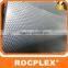 anti-slip wire mesh film faced plywood 12mm 15mm,18mm hexagonal film faced plywood brown