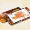 2016 With Tempered Glass Screen Protector 360 Full Cover Case For iPhone 6 6S Retro Wood Grain Colored Printed Phone Case