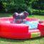 Customized inflatable mechanical bull matress bouncing inflatable bull mat