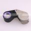 Fabel High quality Black LED Illuminated Jeweller Magnifier Pocket 20X Magnifier Gem Magnifying Glass LED Loupe