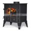 Classic Cast Iron Wood Fireplace
