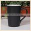 ceramic wholesale 12oz black mug matte finish