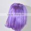 Synthetic Beautiful light purple short wig for girl anime cos wig N247