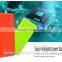 Guoguo dual usb LED torch 6600mAh portable ultra thin zerne power bank for iphone