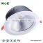 85lm/w Ra80 beam angle 35/60 degree 6 inch 12w led downlight cob