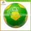 Top selling trendy style natural leather soccer ball from China