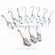 HHbig clips fashion design swivel hook metal steeless shoe boots hat hanger
