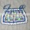 green border terry cotton towel pigment printing waist apron