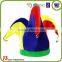 Royal cheap factory logo colorful funny clown party top hat
