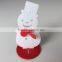 Customizable Laser Cut Felt Christmas Decoration Snowman Small