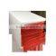 Red plastic box for put office file with plastic production