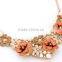 New Russia Style Flower Choker Collar Vintage Pendant Statement Necklace Women Necklaces & Pendants Fashion Necklaces for Women