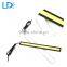 Guangzhou high power 17cm car led daytime running light cover with metal