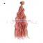 25cm Long Wavy Hair Extension Doll Wigs DIY Hairpiece