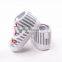 New arrival canvas baby sport print mickey first walking baby shoes