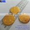 Zinc alloy metal custom cheap replica coins,round metal souvenir coin,3D embossed fake gold coins