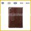 PU leather wax Consumer Electronics book style Mobile Phone Case with card slot