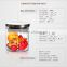website online hotsell borosilicate glass air tight food jar for 600ml