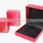 Retro print leatherette paper Jewelry boxes Earrings Package case Bracelet box