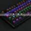 87 keys led backlight metal mechanical keyboard