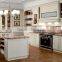 Morden MDF with high glossy white kitchen cabinet for home or hotel furniture manufacturing