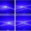 2.4W Blue 8lens fat-beam Moving-Head SpiderLaser Light