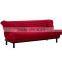 Professional Factory Supply Cheap foldable flocking sofa bed