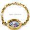 Stainless Steel Jewelry Floating Locket Bracelet