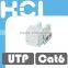 Taiwan Cat6 UL RJ45 UTP 90Degree Modular Keystone Jack